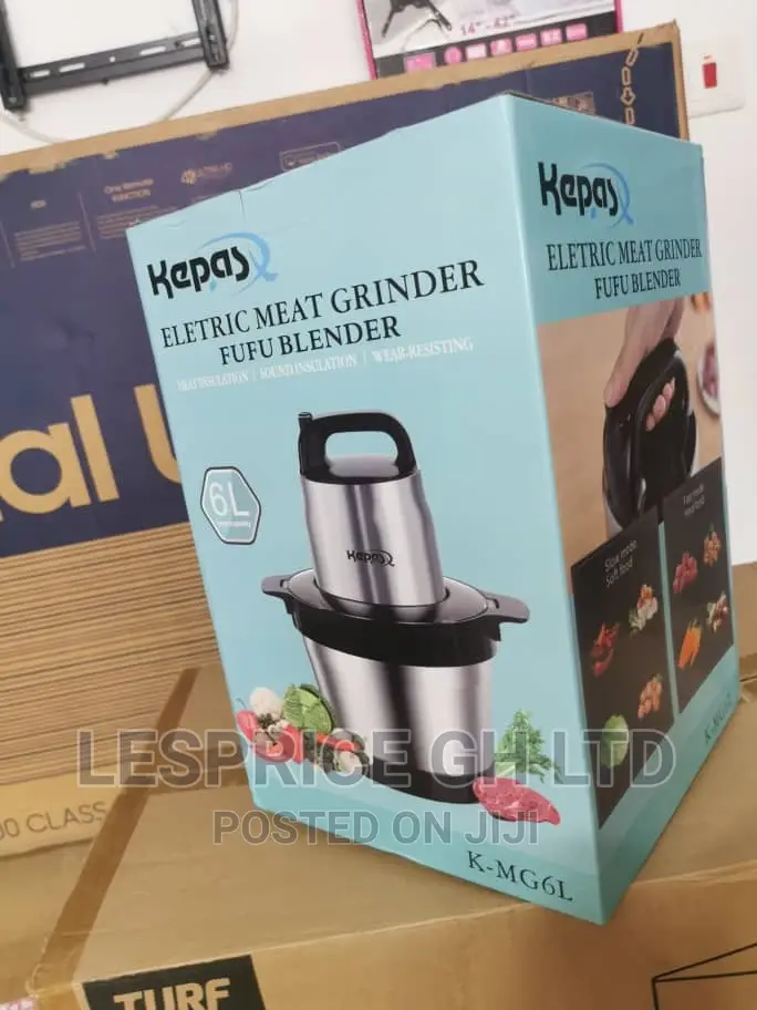 Stainless Steel-Fufu 6L Blender