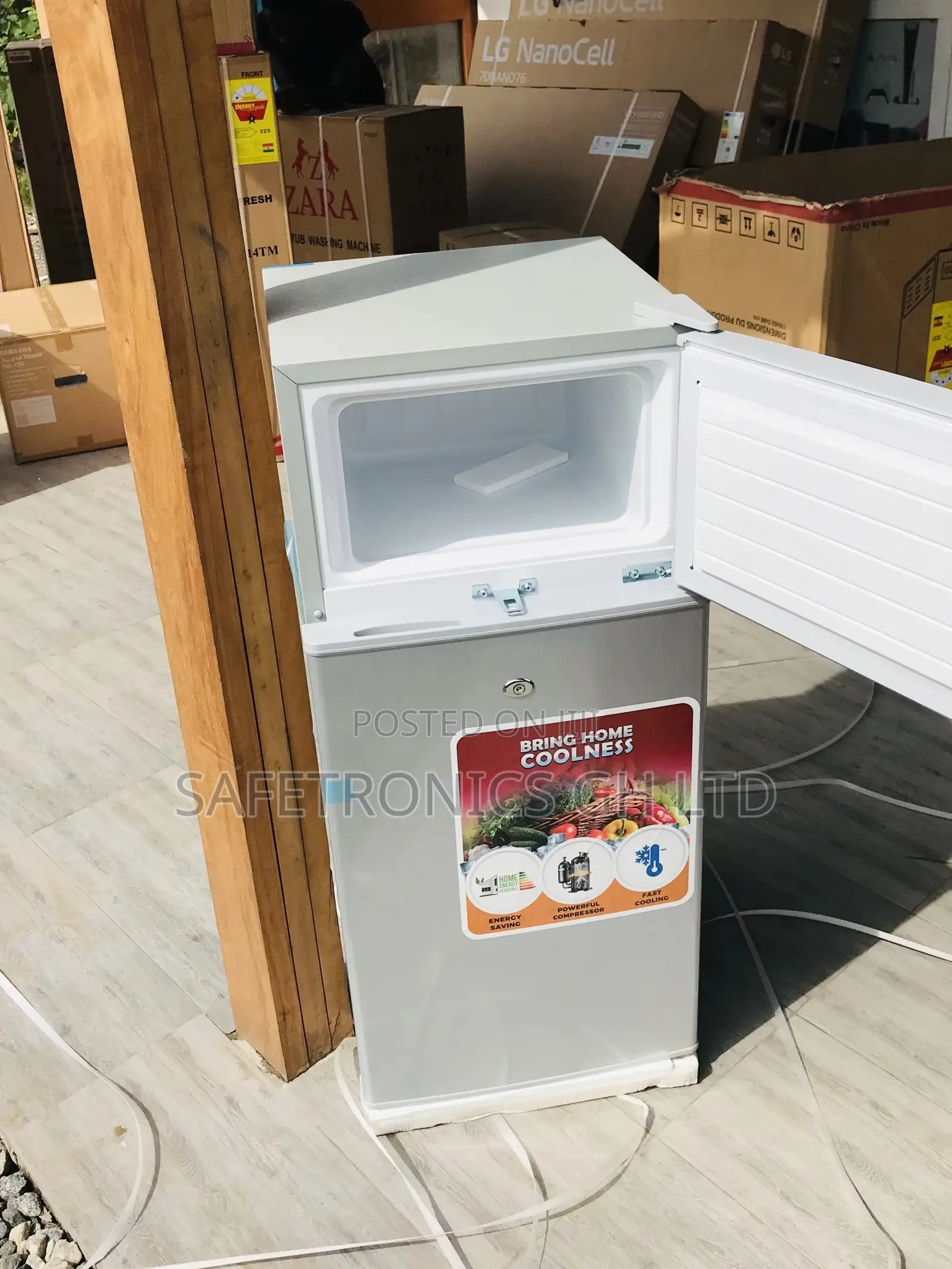 Grab New Topfreezer Gray Doubledoor Zara-14tm Fridge 