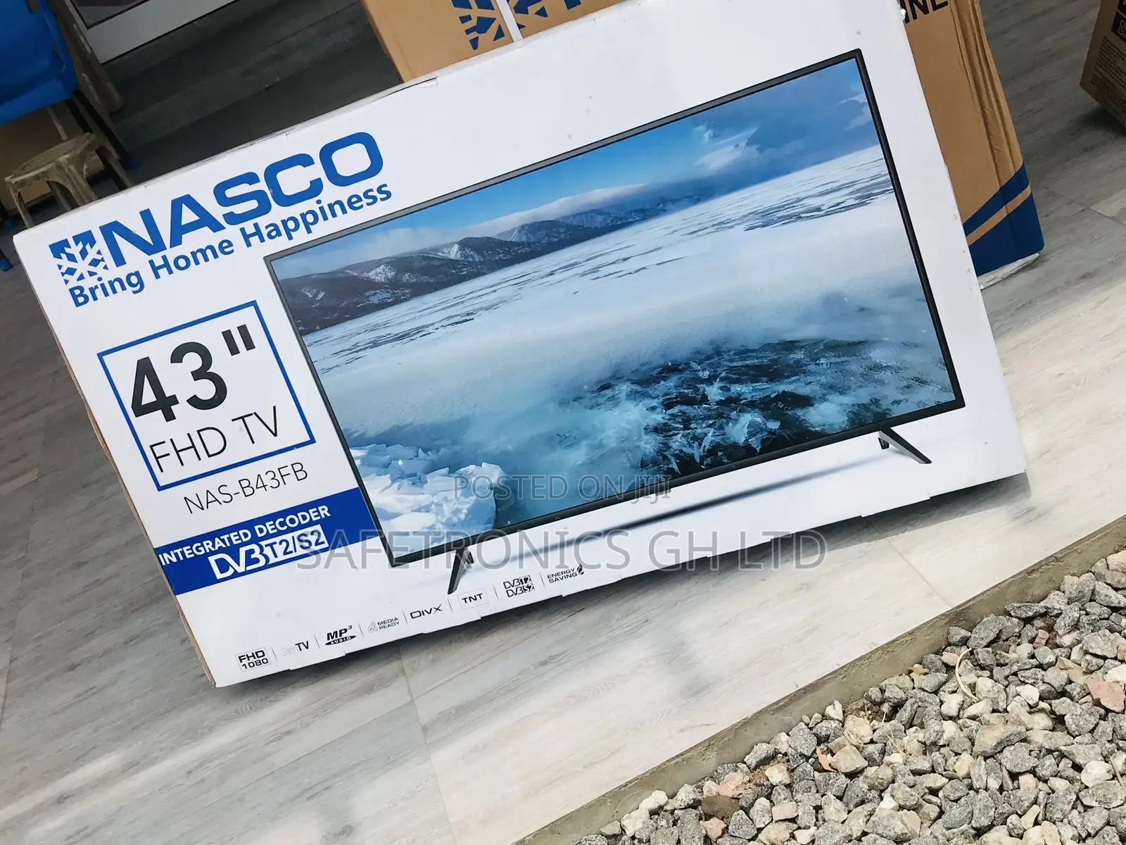  Digital Satellite Nasco 43 Inches Glossy FHD Tv