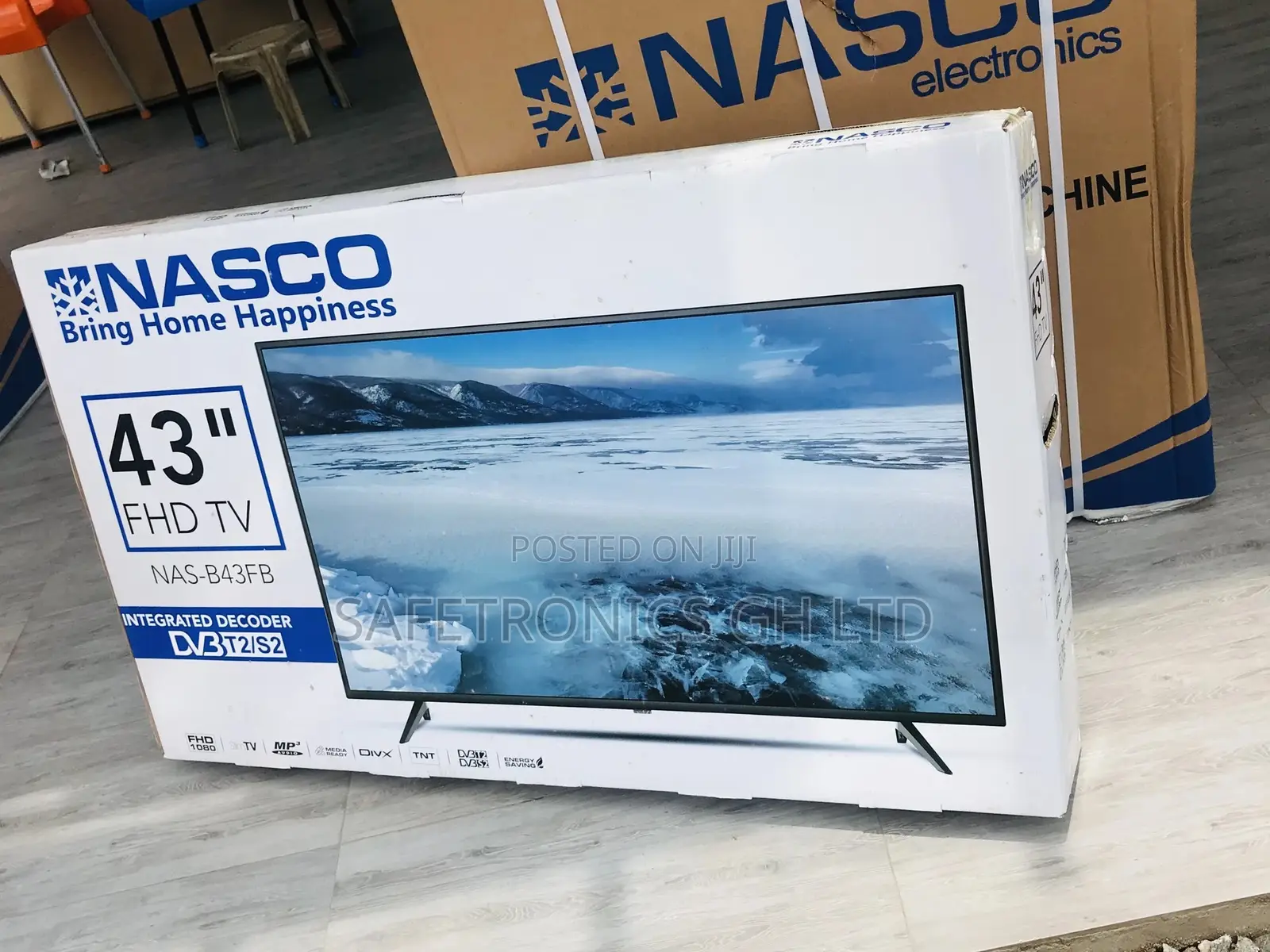  Digital Satellite Nasco 43 Inches Glossy FHD Tv