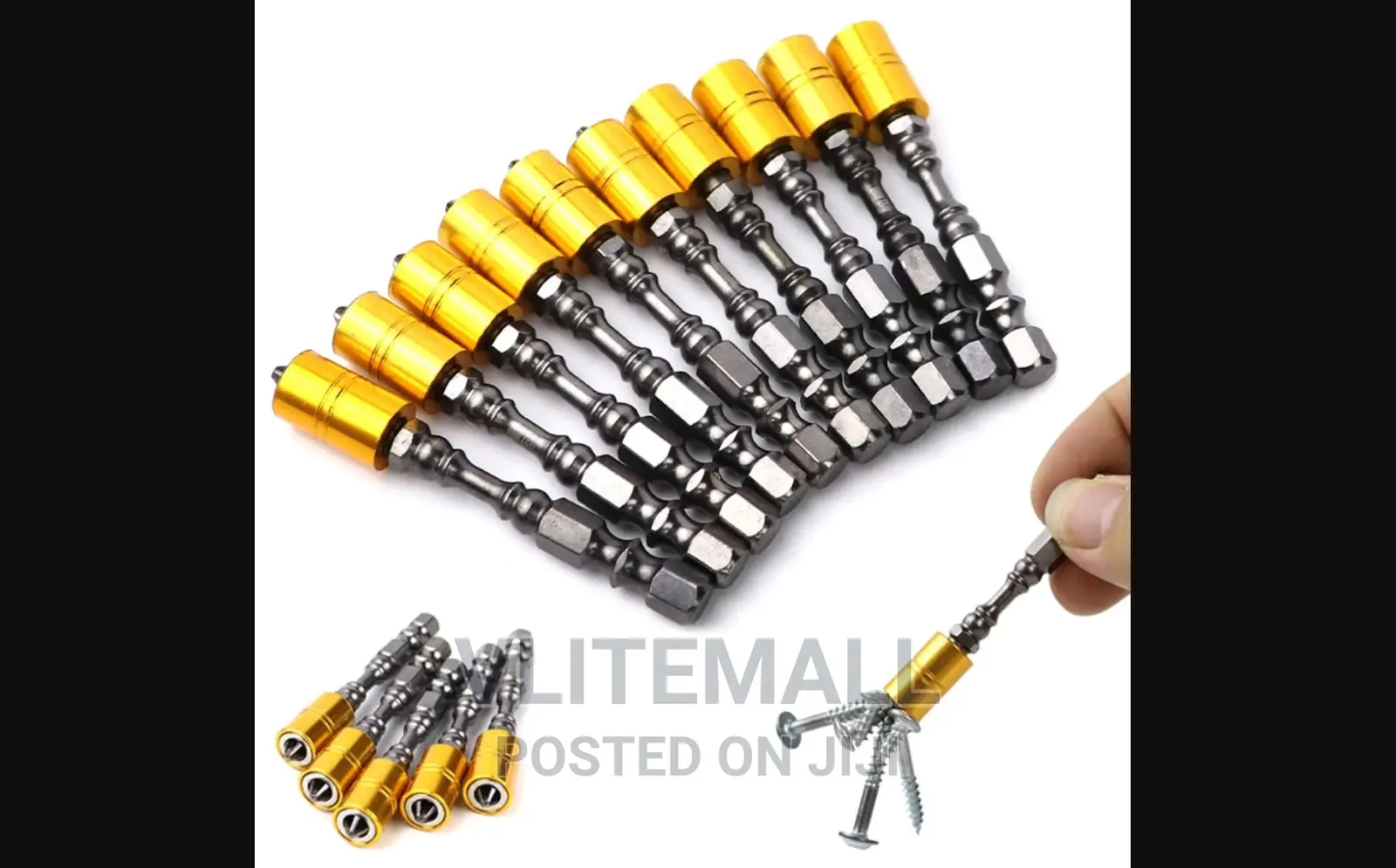 Magnetic Screwdriver Bit Set (10pcs)