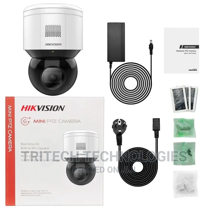 Hikvision Mini PTZ Speed Dome 4mp Ds-2de3a404iw-De/W