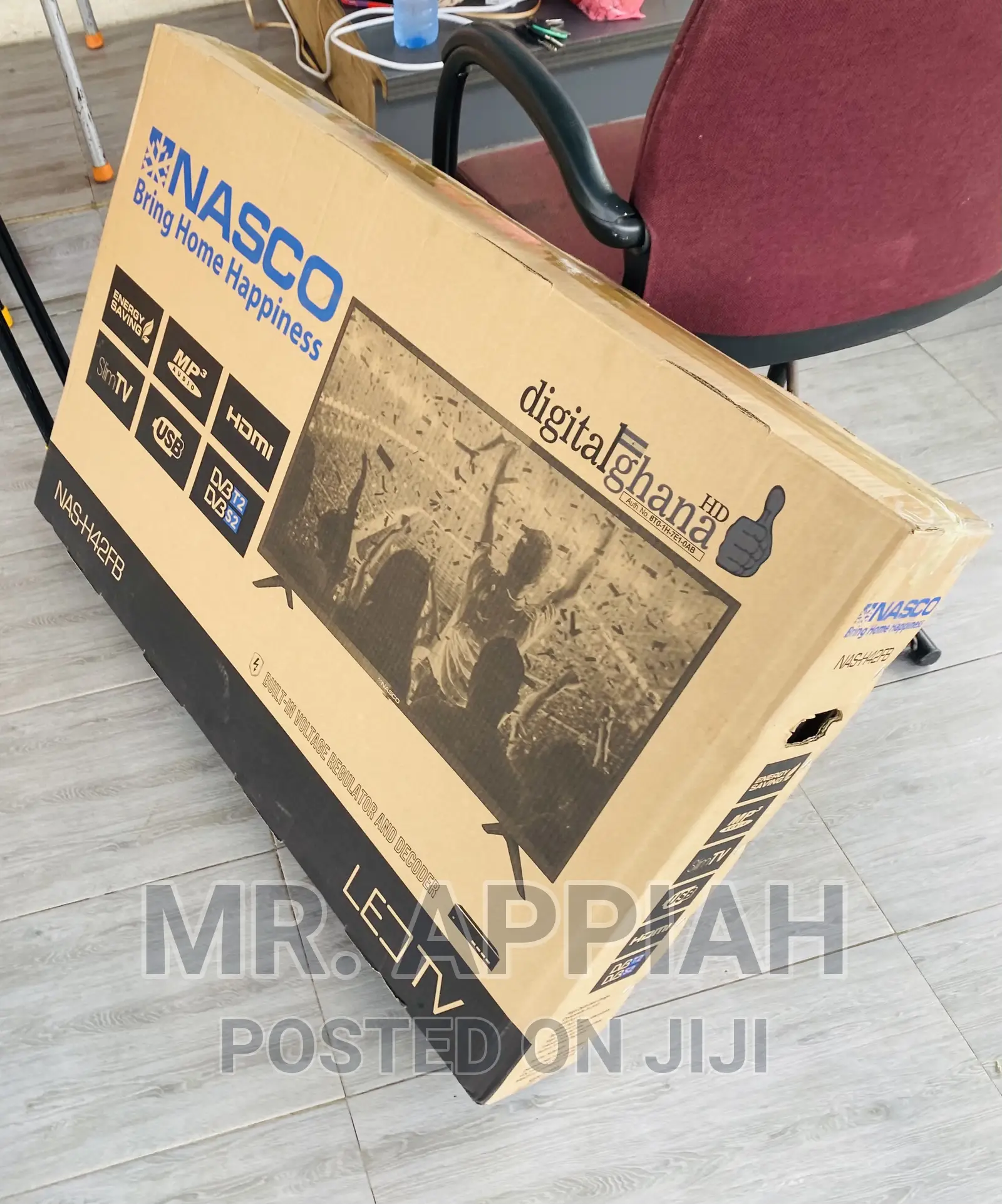Shop Affordable Nasco 42 Inch Digital Satelite LED Tv(Blak)