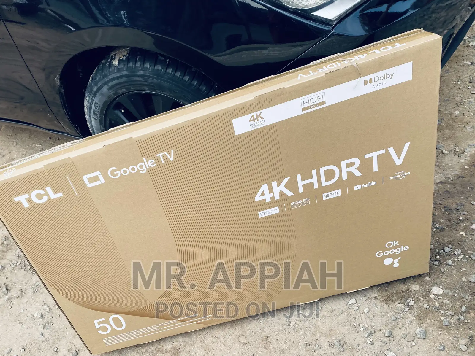 Shop Quality TCL 50” Basic Black HDR Google Tv 50P735.