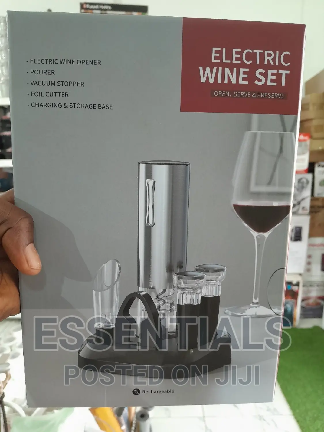 Rechargeable Wine Set