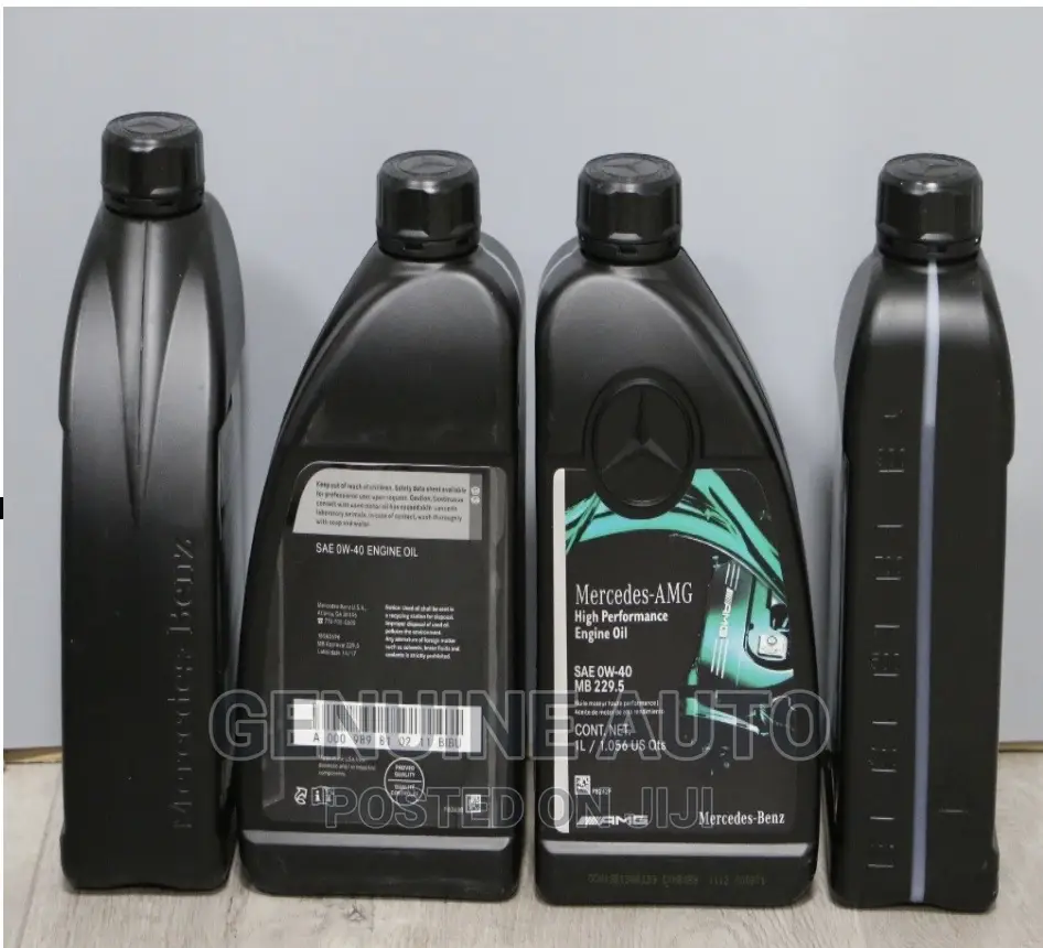 Mercedes 0w-40, 5w-30, And 5w-40 Engine Oil