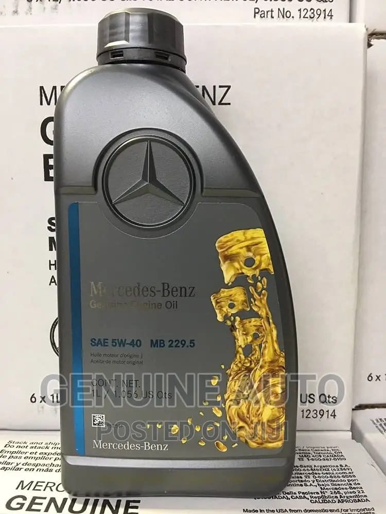 Mercedes 0w-40, 5w-30, And 5w-40 Engine Oil
