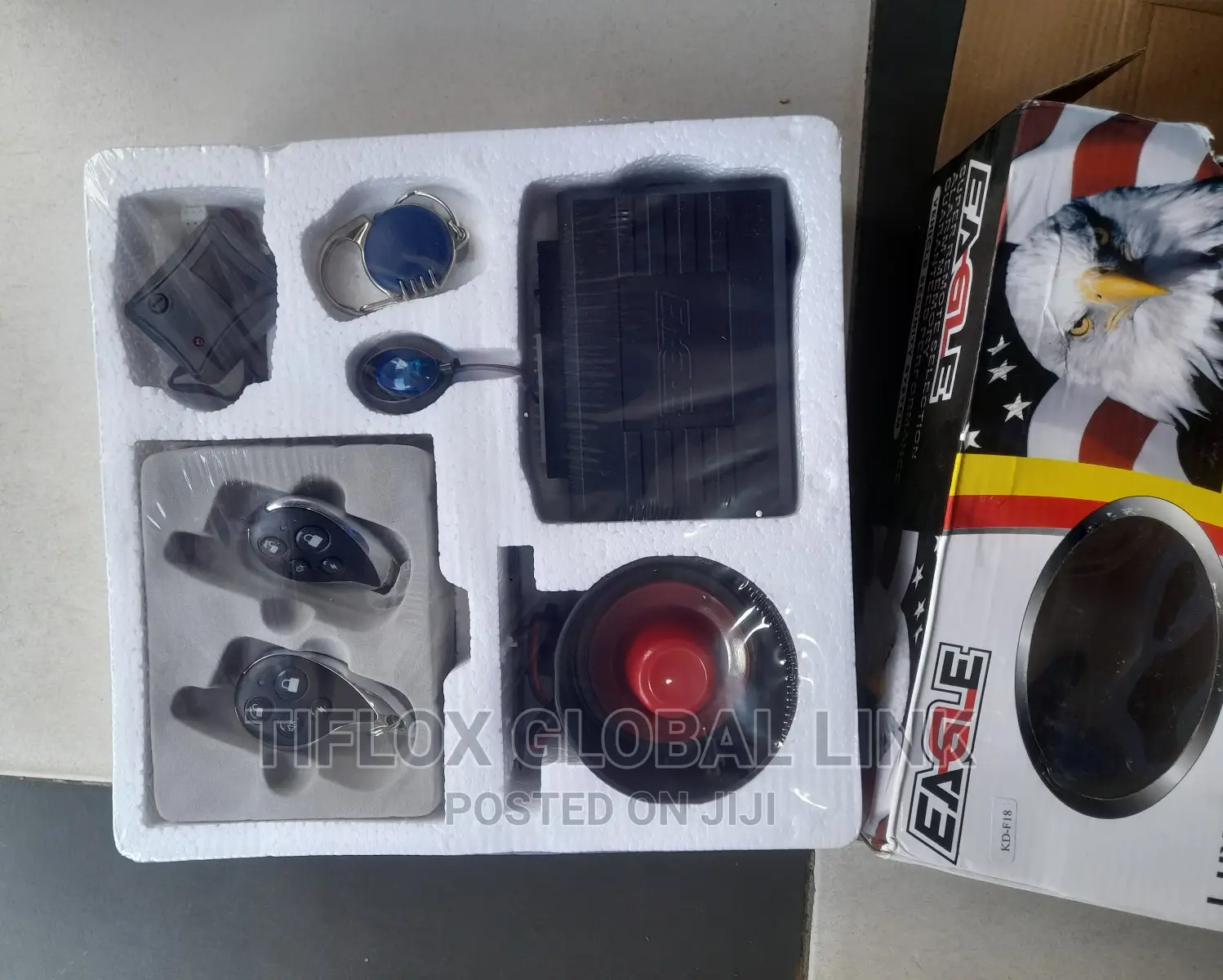 Car Alarm System With Accessories USA