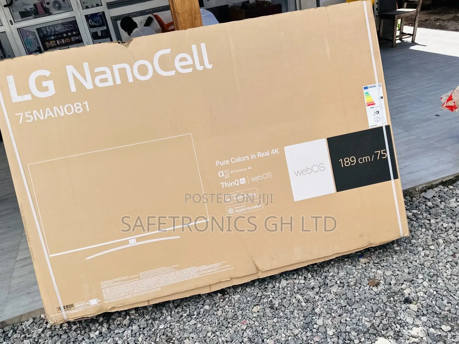 Nano81 Smart 75 Inches LED Glossy Nanocell LG Tv