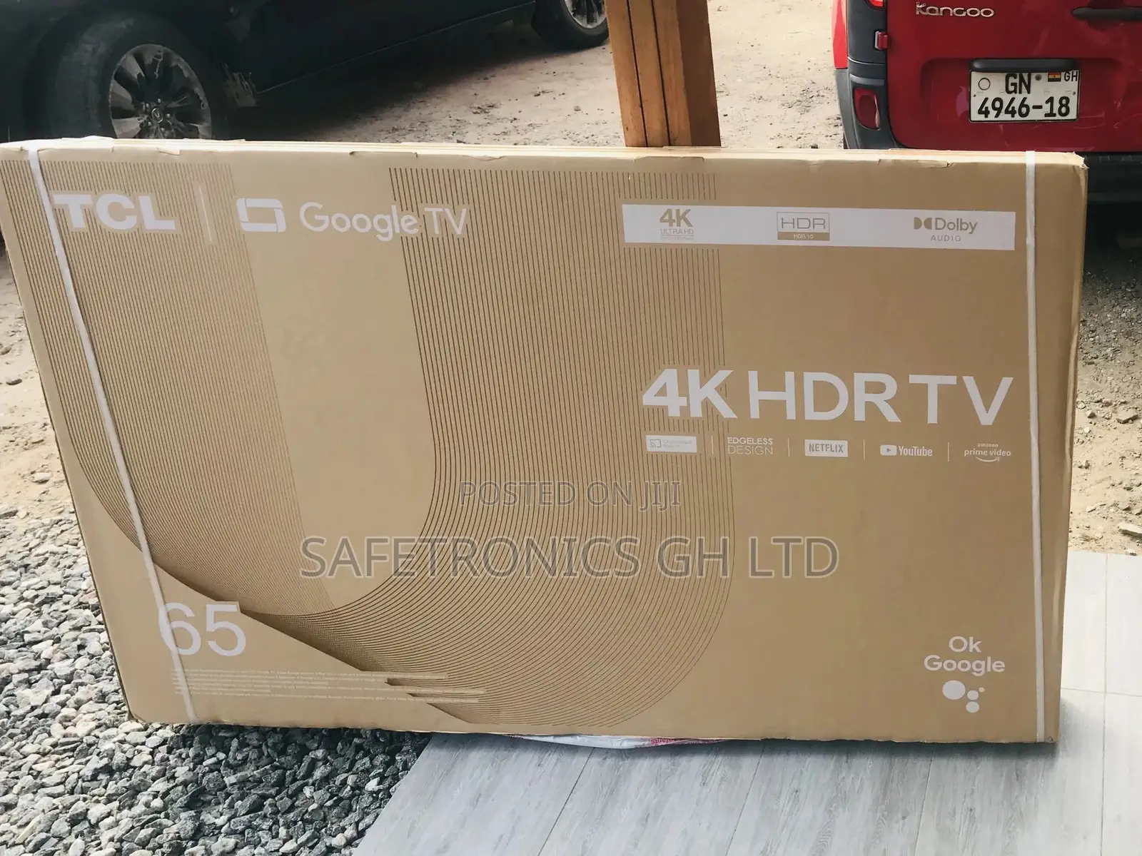 Glossy TCL P635 Led Smart HDR 65 Inches Uhdtv