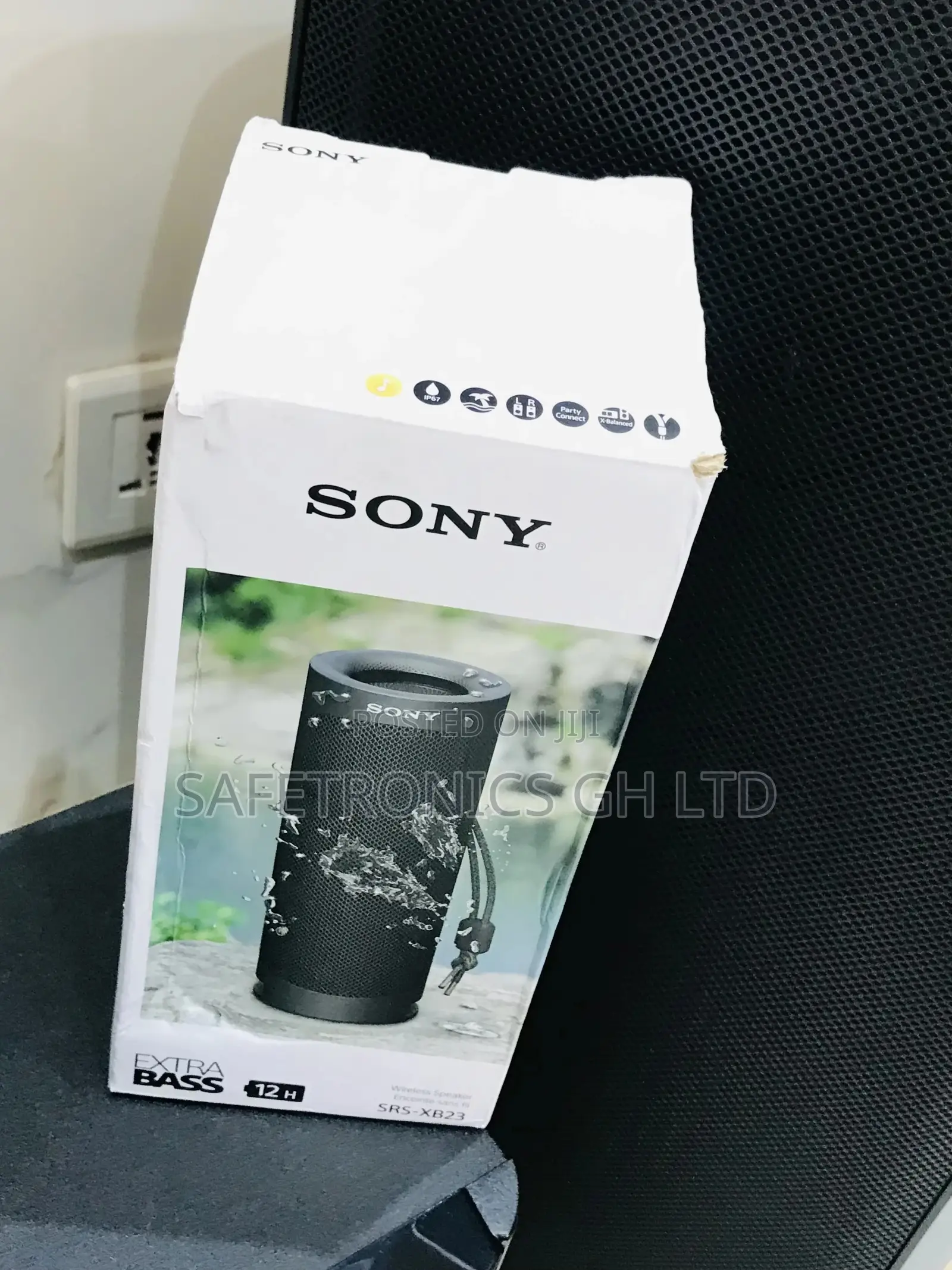 Durable New Speaker Wireless Electric Black  Sony XB 23