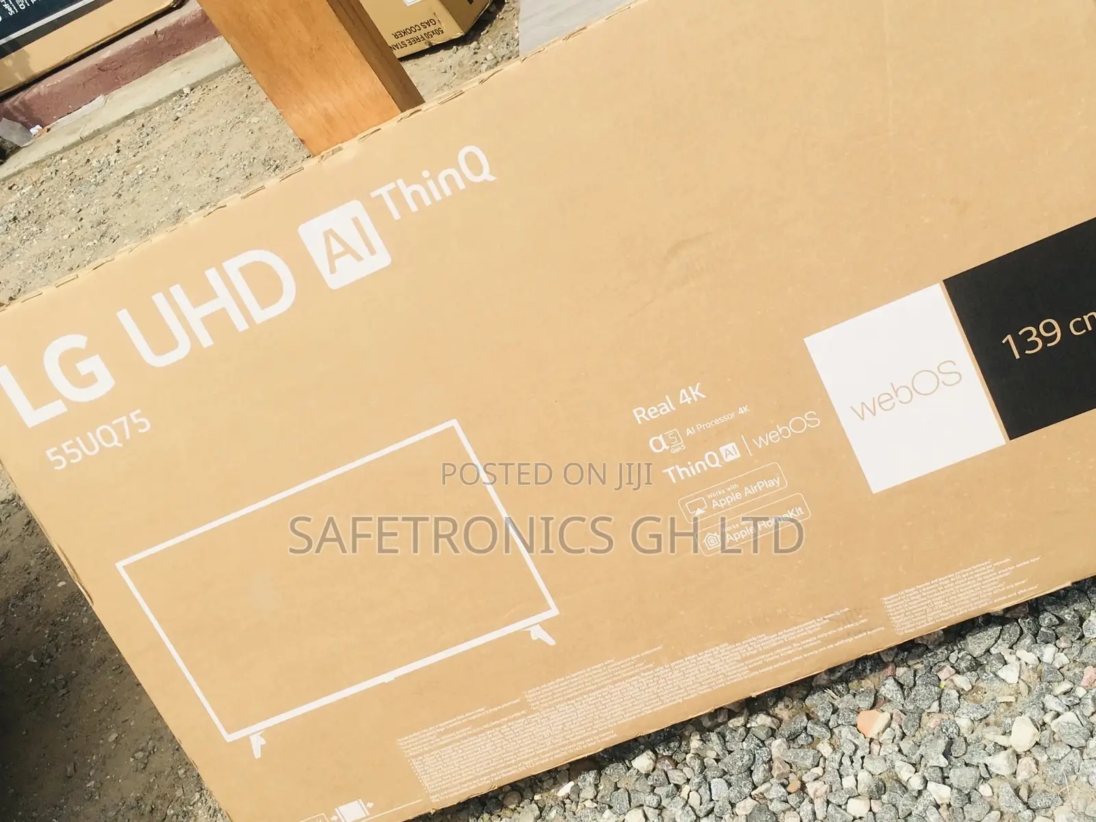 LG UHD Smart 55 Inches LED Glossy UQ75 Tv