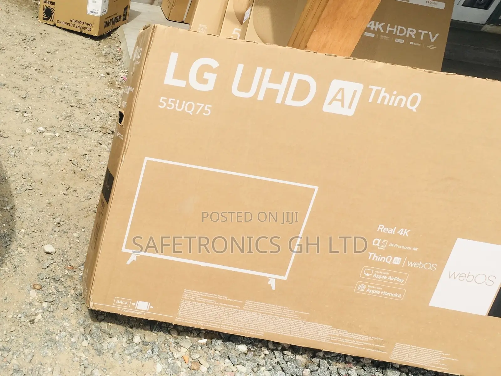 LG UHD Smart 55 Inches LED Glossy UQ75 Tv