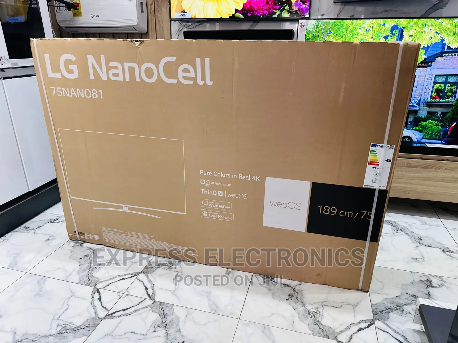 2023 Model LG TV UHD Nanocell 75”Nano81