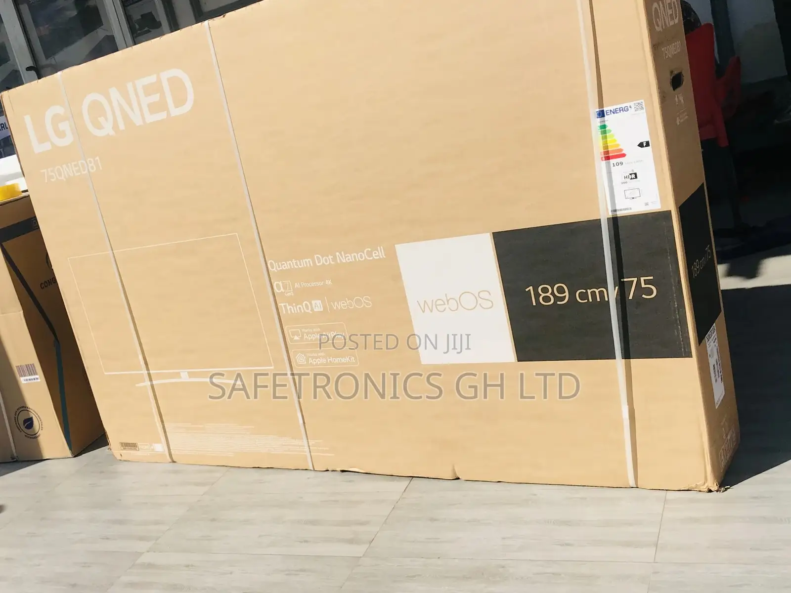 QLED 75 Inches QNED813 Smart Electric LG UHD LG Glossy Tv