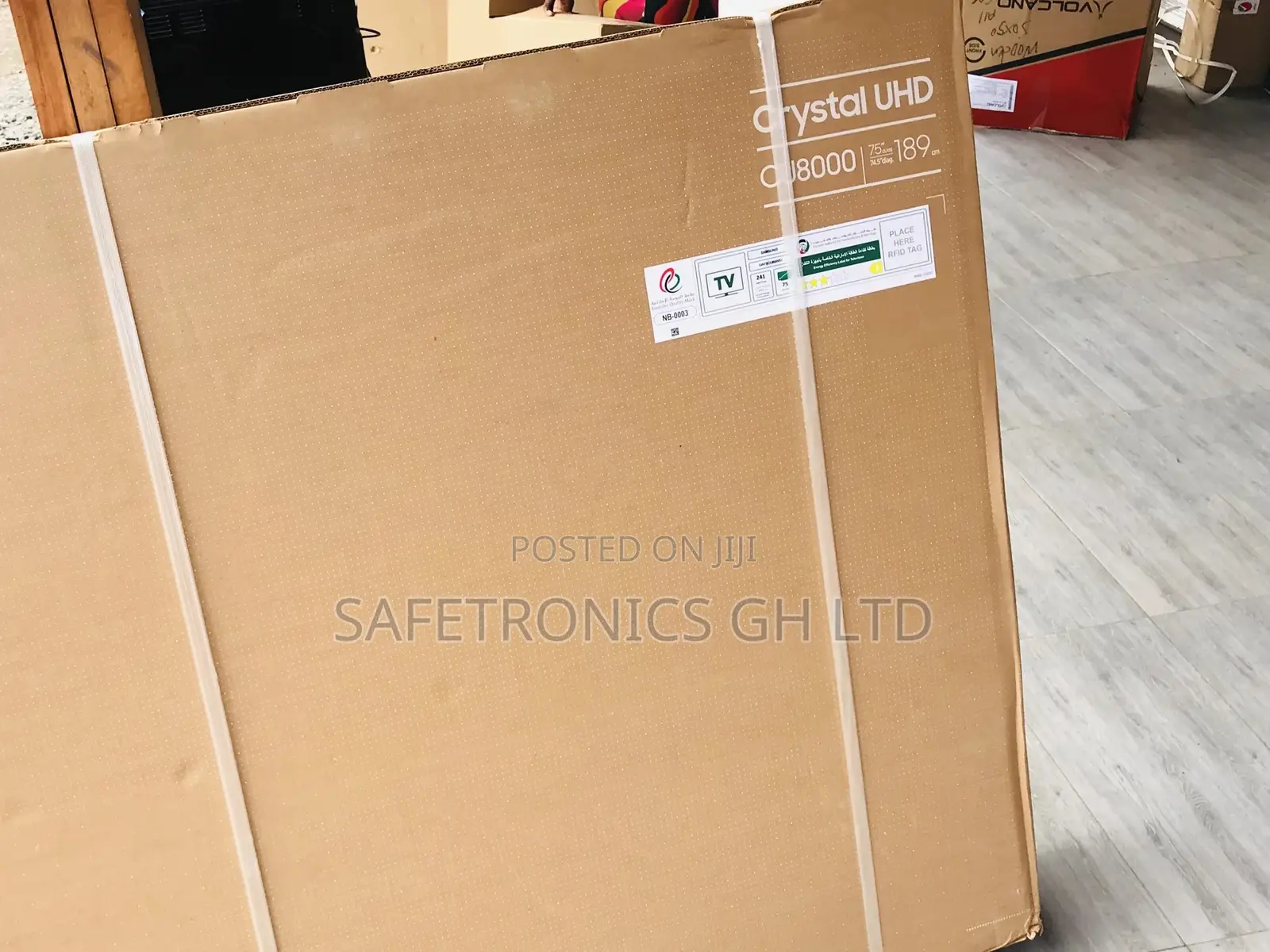Smart Black Glossy Led Cu80 Samsung Uhd 75 Inches Tv
