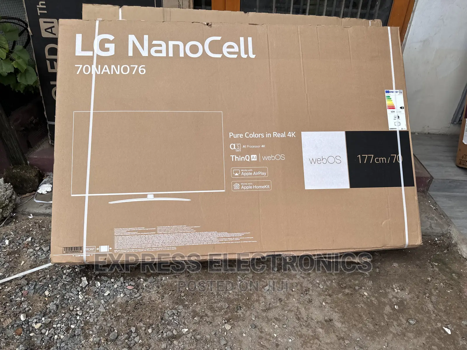 Brilliant Display UHD Smart 70”Nano81 LG LED