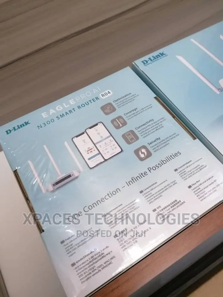 D-Link Wifi Extender R04 N300 Eagle PRO AI Advance Router