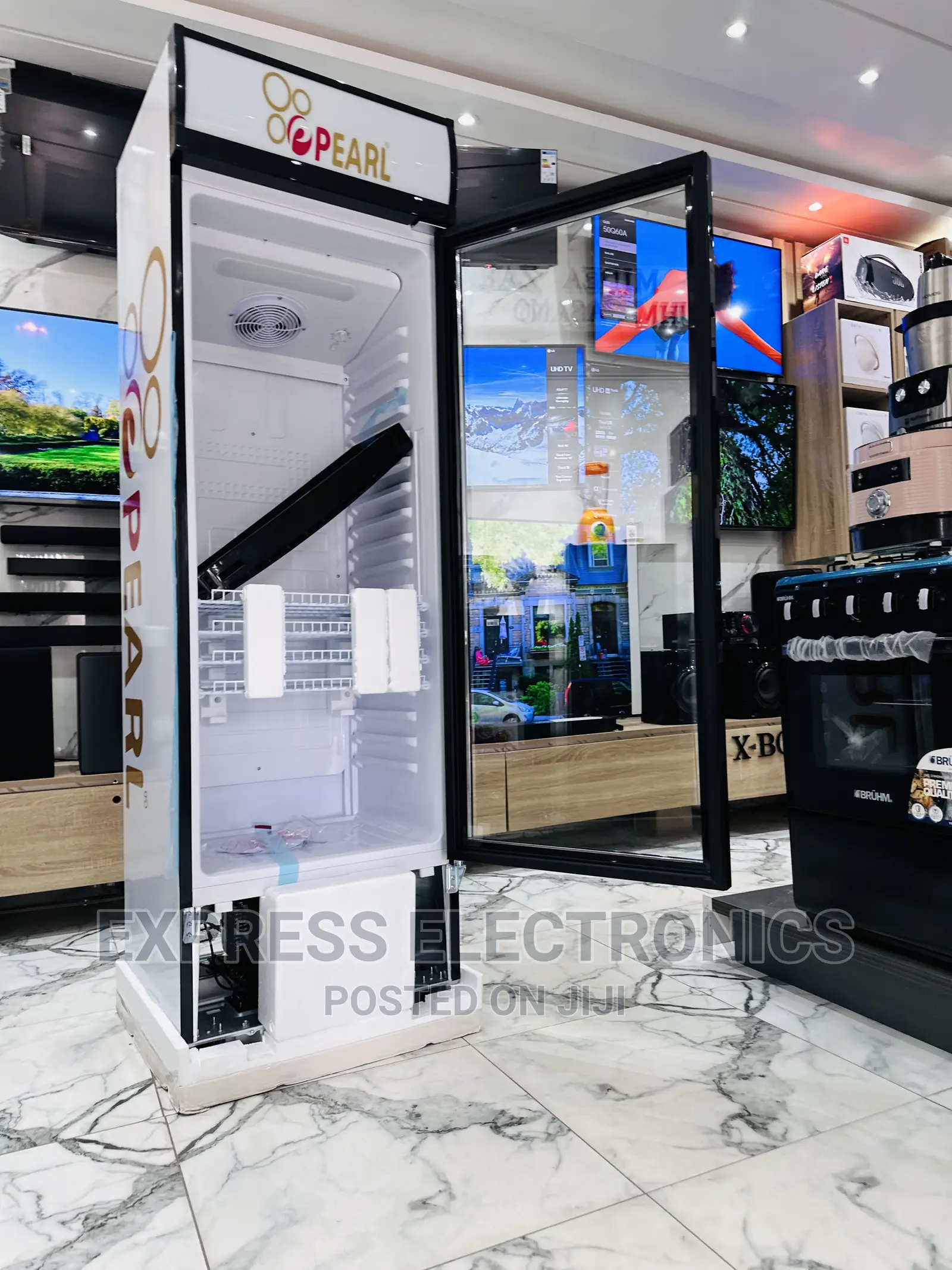 Unique Design Brand New Pearl Display Fridge PVC 424-2b