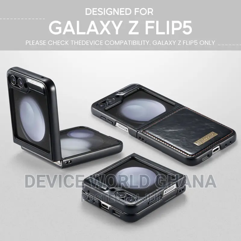 Caseme Leather Case for Samsung Z Flip 5