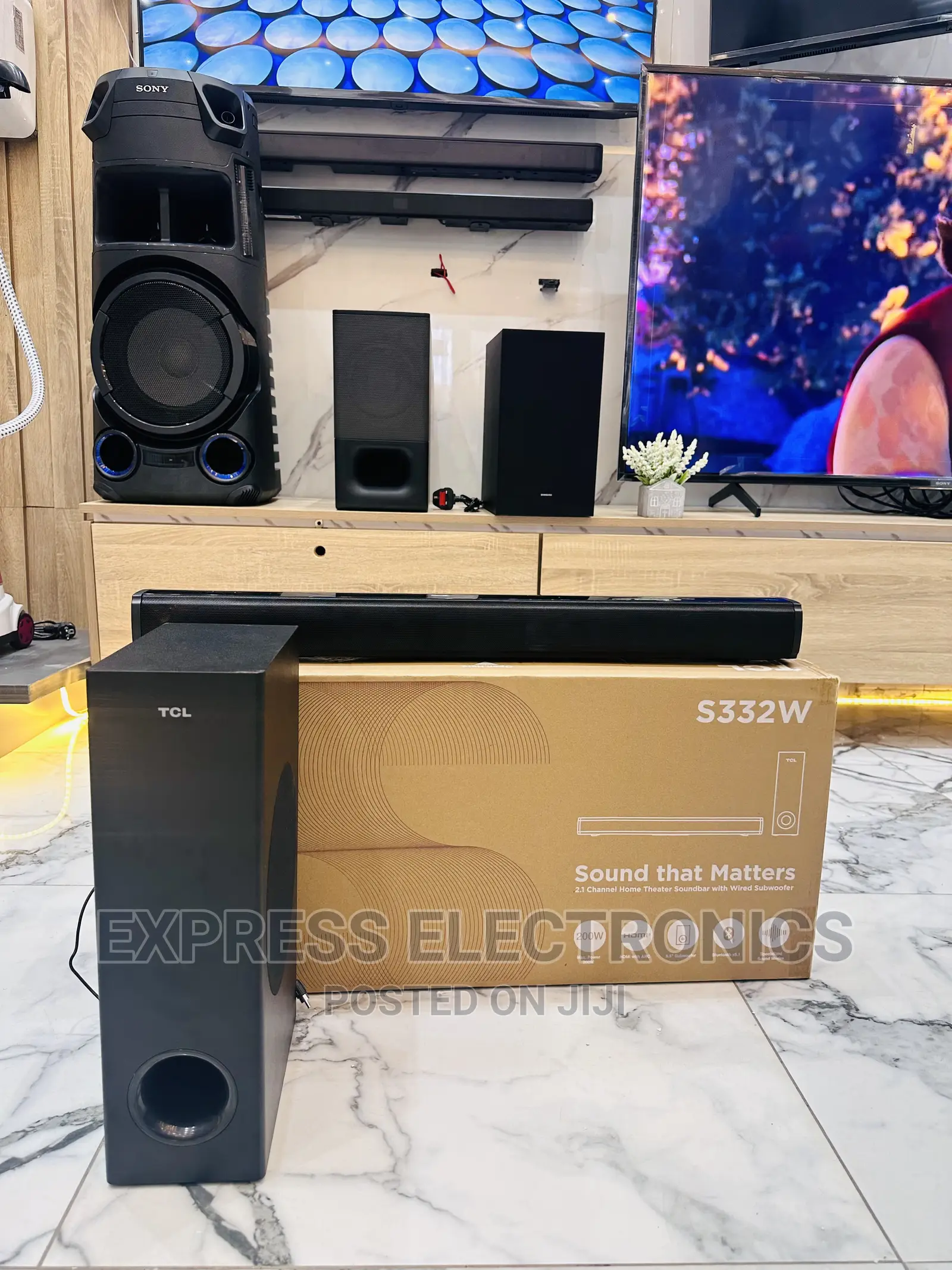 Unparalleled Sound Quality TCL S332w Sound System
