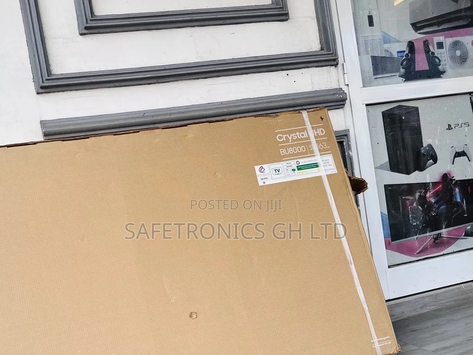 Led Samsung UHD 65 Inches Smart BU80 Glossy Black Crystal