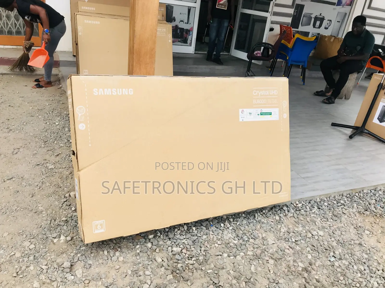 55 Inches Glossy Led Uhd Samsung Electric Bu80 Smart Tv