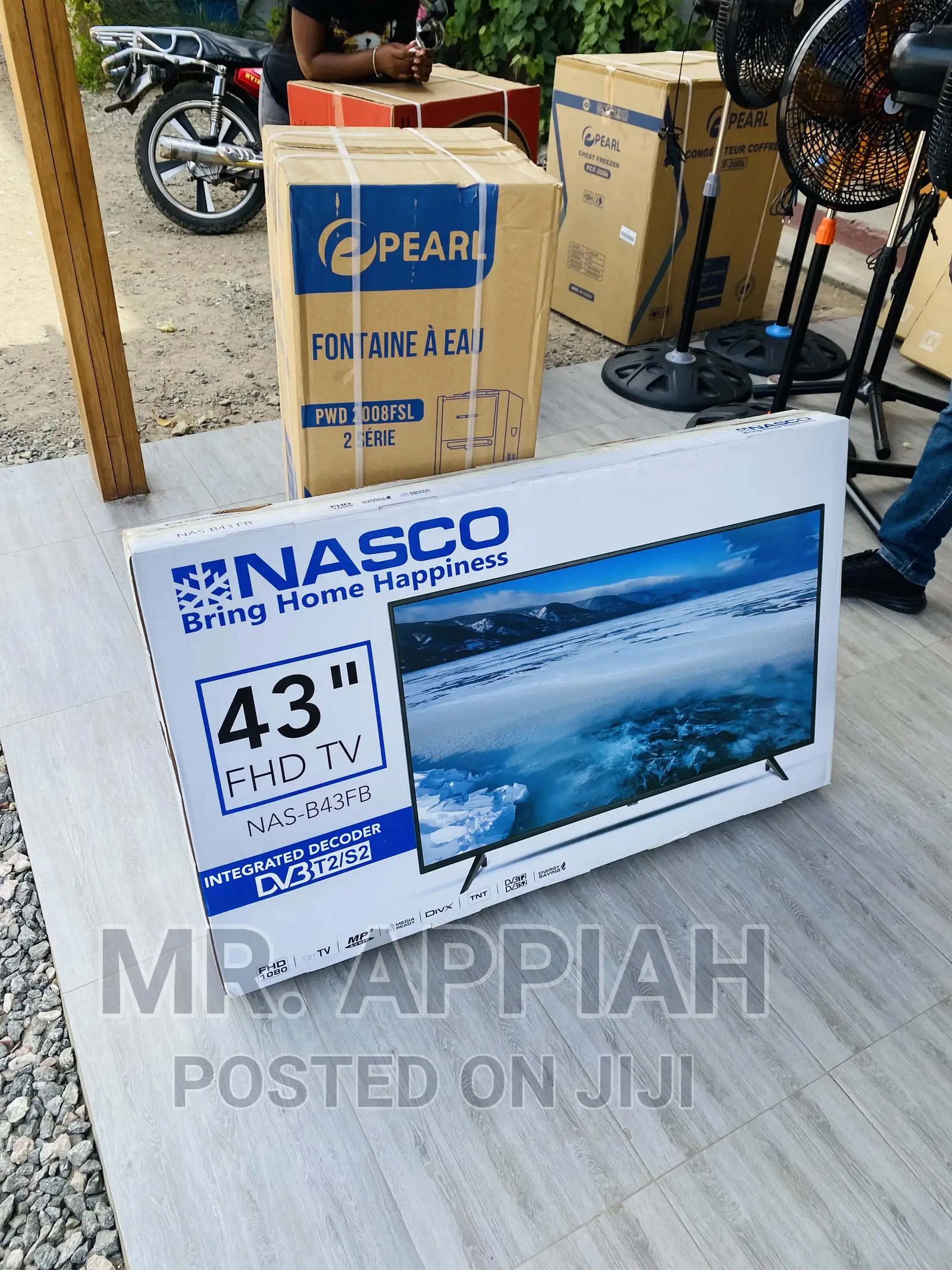 Nasco 43 Inch Digital Tv(Black)
