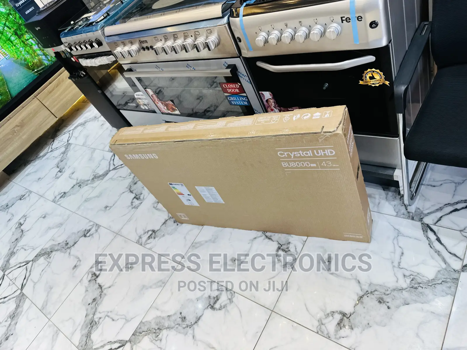Samsung UHD Smart 2023 Model 43”Cu7172 Tv Classy Look