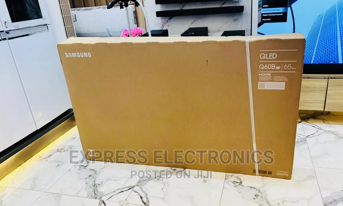 Glossy Black Slim New Samsung 65QN85A (QLED Tv 