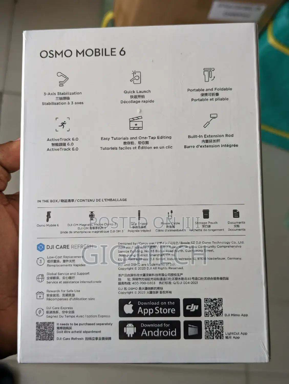 Dji Osmo Mobile 6 Smartphone Gimbal Stabilizer
