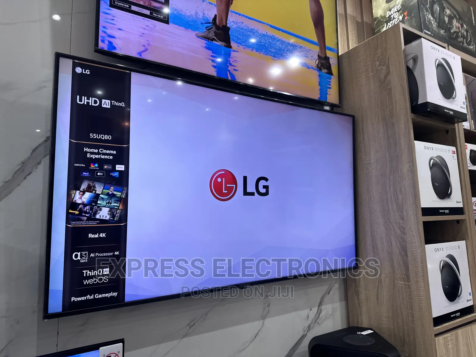 Text for Your Lg UHD Smart 55”UQ80 Smart Glossy Tv