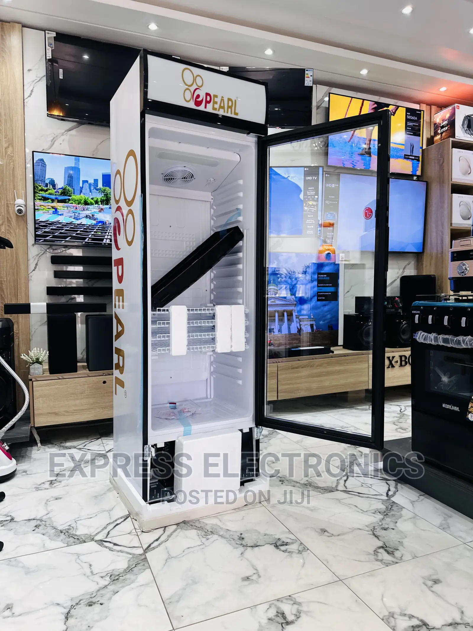 Best Solution Sleek Pearl Display Fridge PVC 424-2b One Door