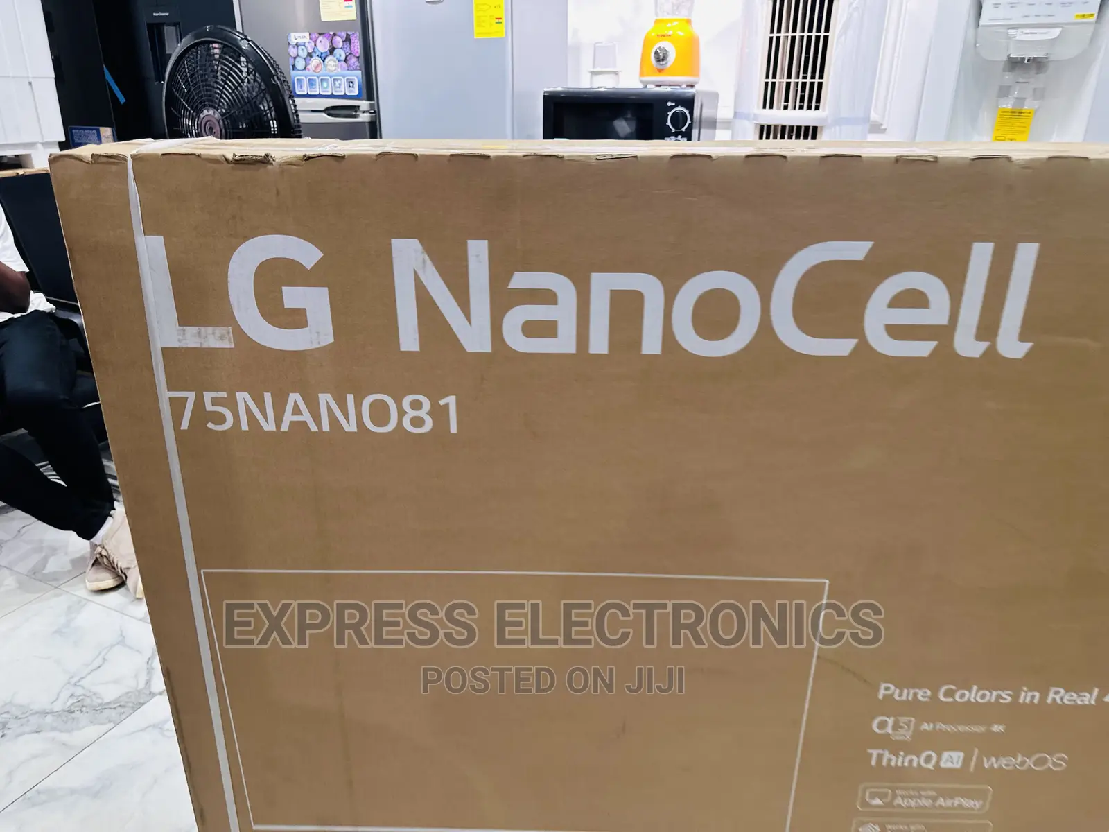 Experience the Future With 75”Nano81 UHD Smart LG