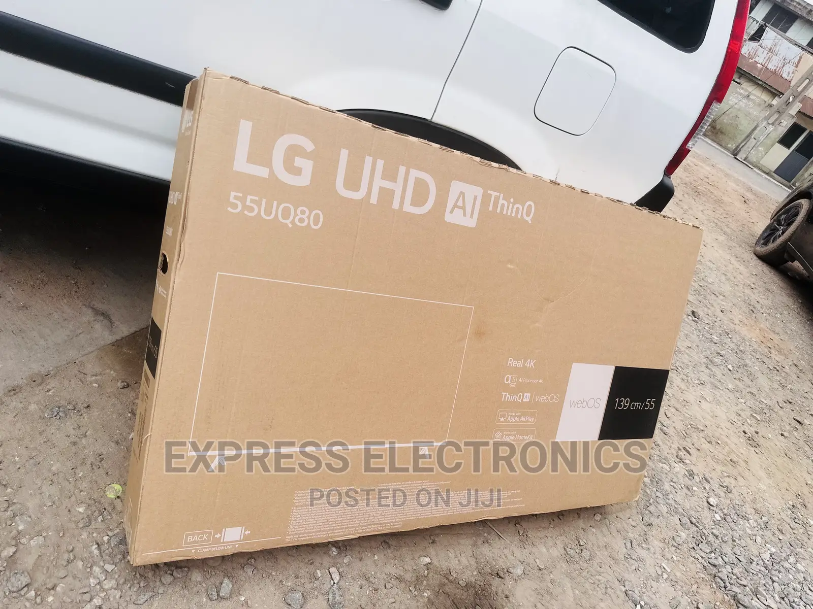 Unleash the Power of Smart UHD Lag 55”UQ80 Tv