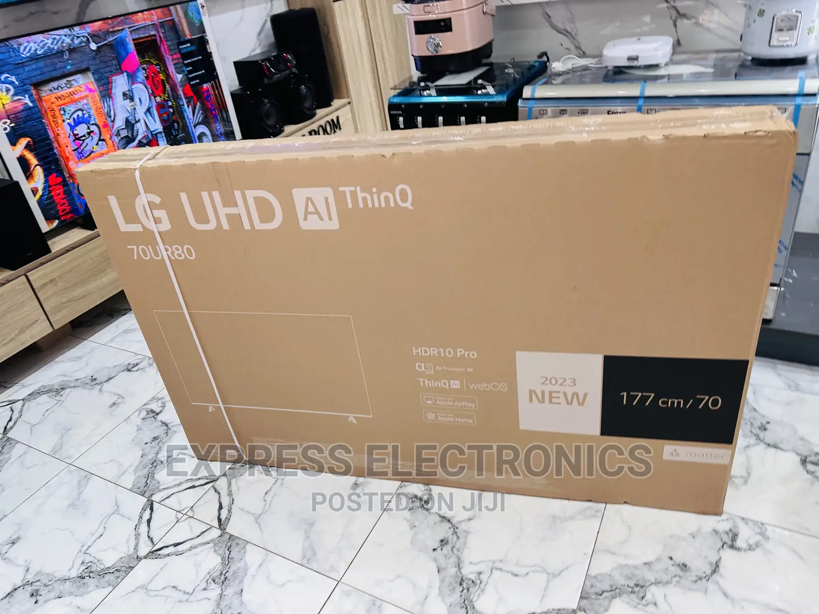Brighter Better UHD Smart LG 70UR80 Glossy Screen