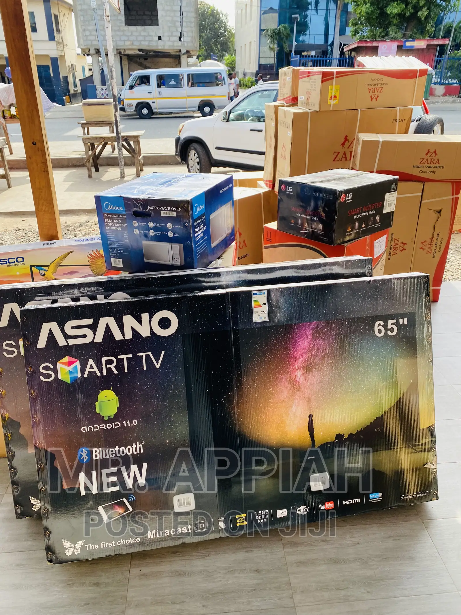 Energy and Cost Saving Asano 65” Smart Uhd Bluetooth Tv.