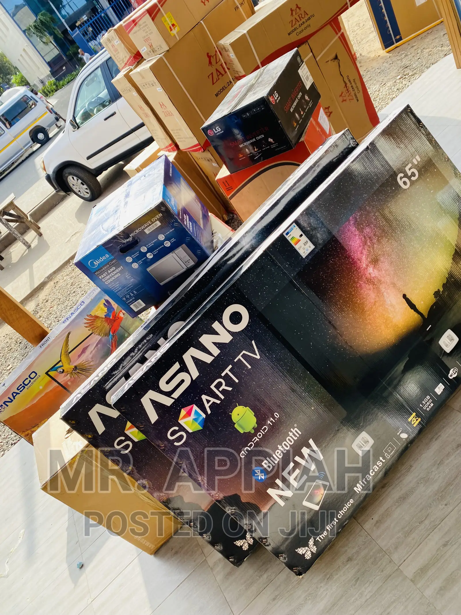 Energy and Cost Saving Asano 65” Smart Uhd Bluetooth Tv.