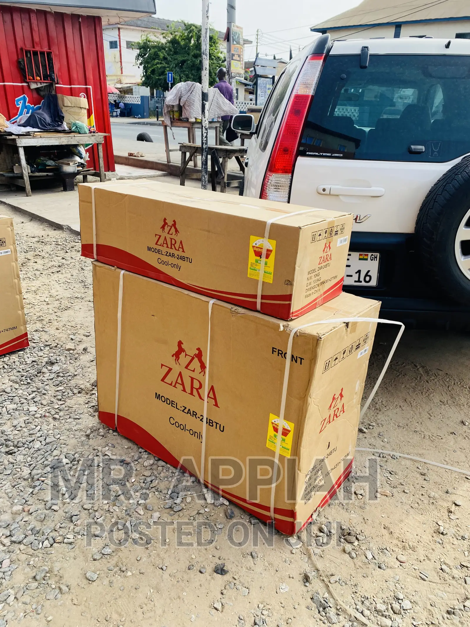 Shop Original Zara 2.5HP Split Type Air Conditioner,White.