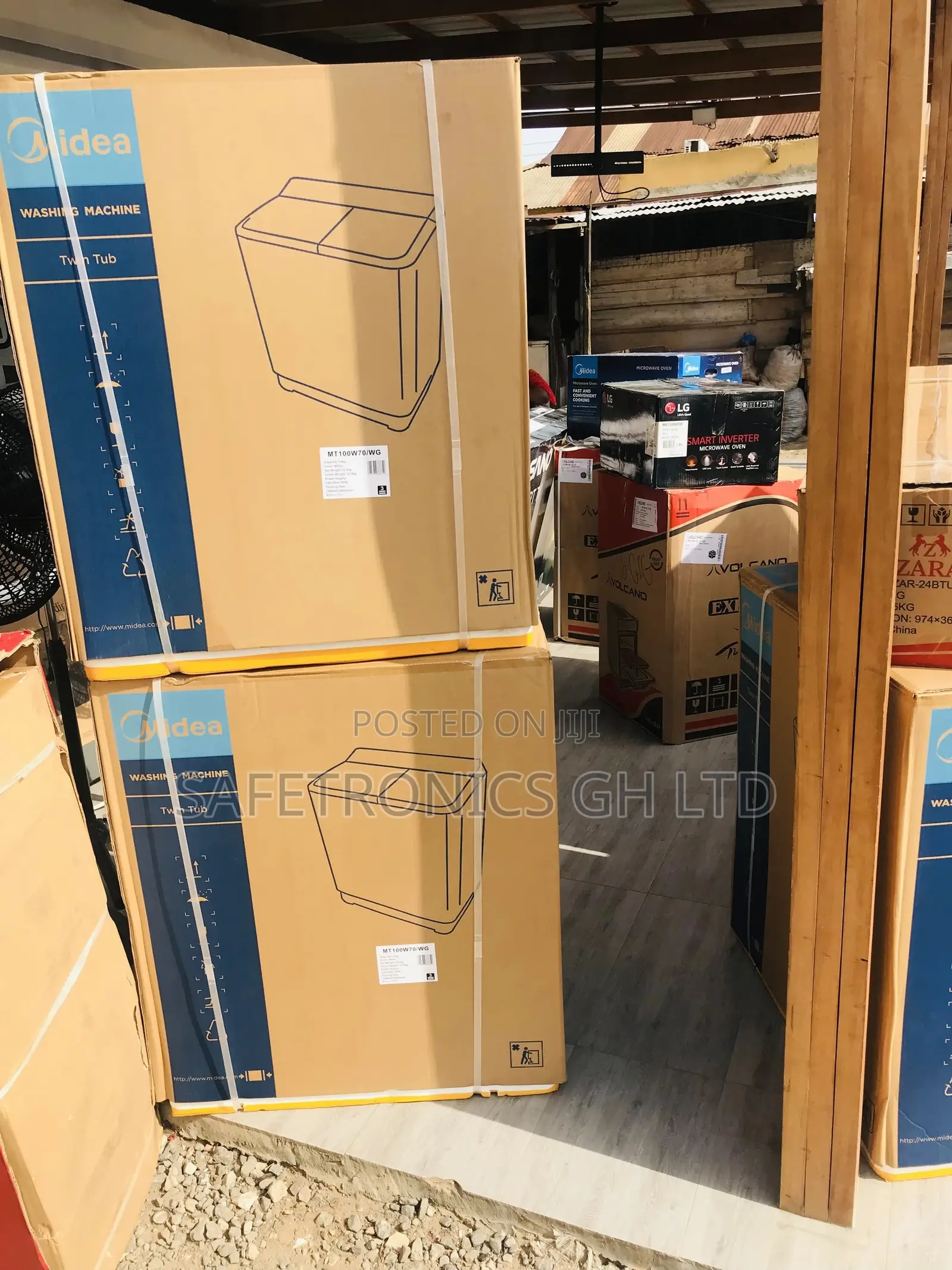 Plastic 7kg Washingmachine Semiautomatic Topload Midea