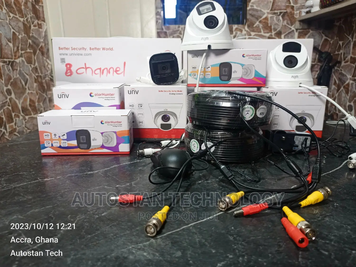 8 Channel CCTV Camera