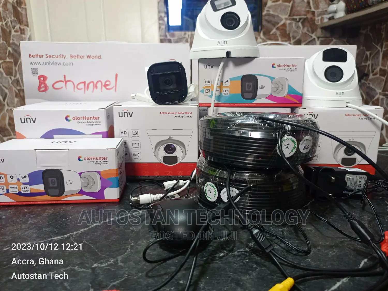 8 Channel CCTV Camera