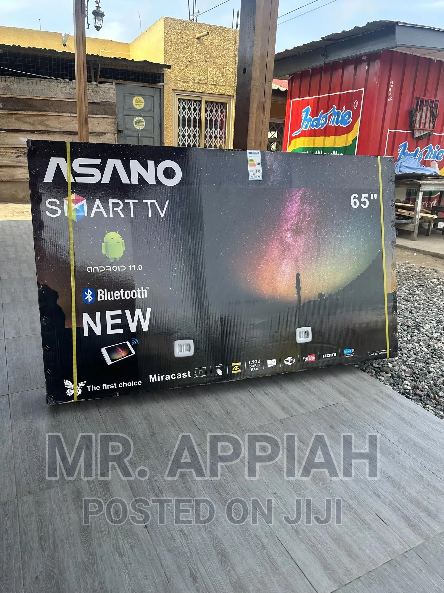 Shop Original Asano 65 Inch Smart Uhd Bluetooth Tv(Black).