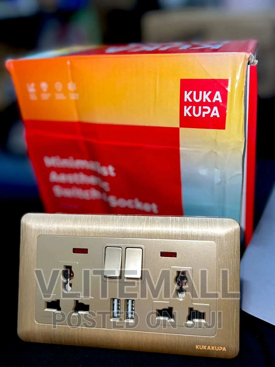 KK - Double Multi Socket With USB