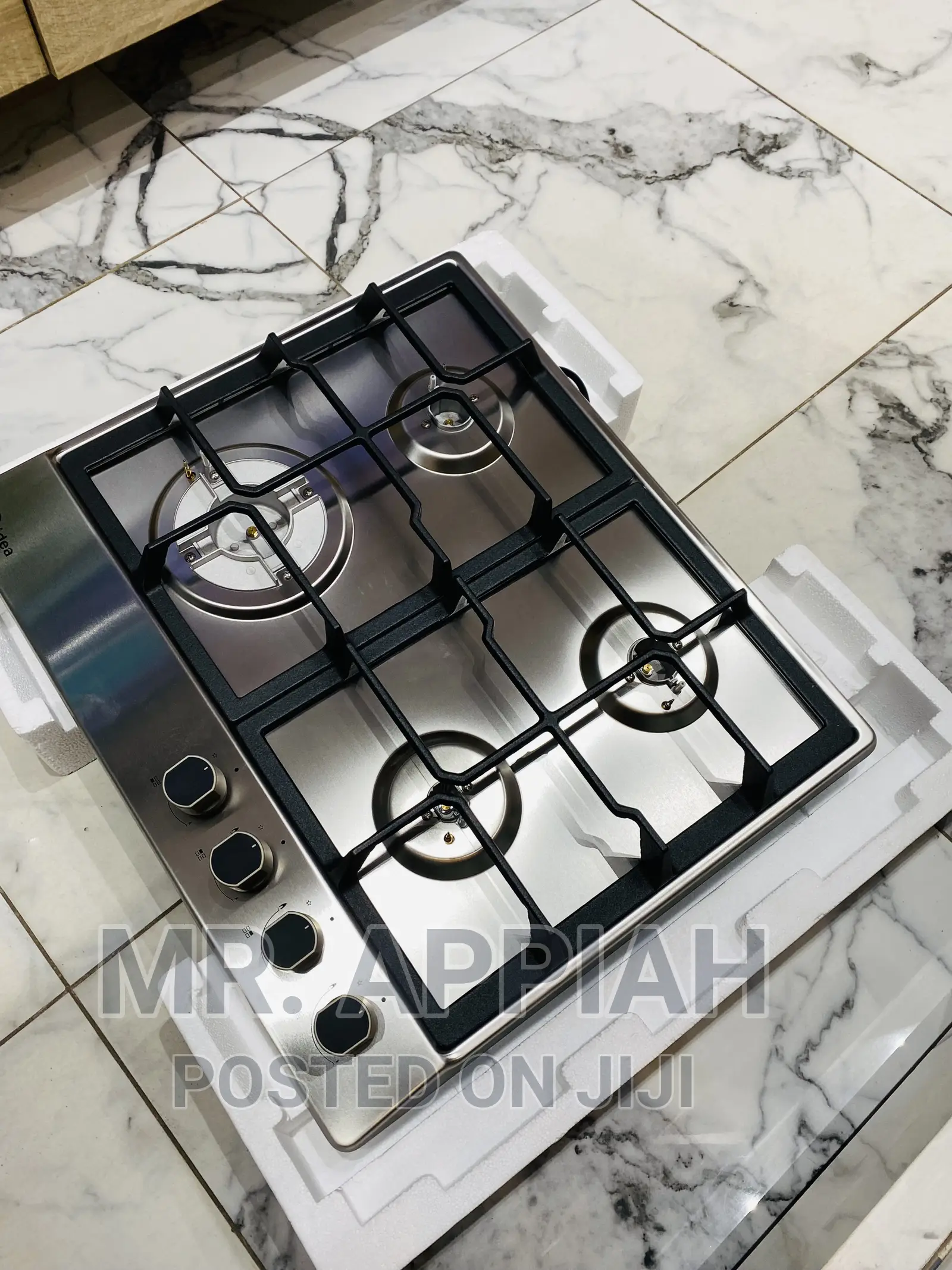 Sleek Design Midea 4 Gas Burner Hob(60G40ME)60x51cm 