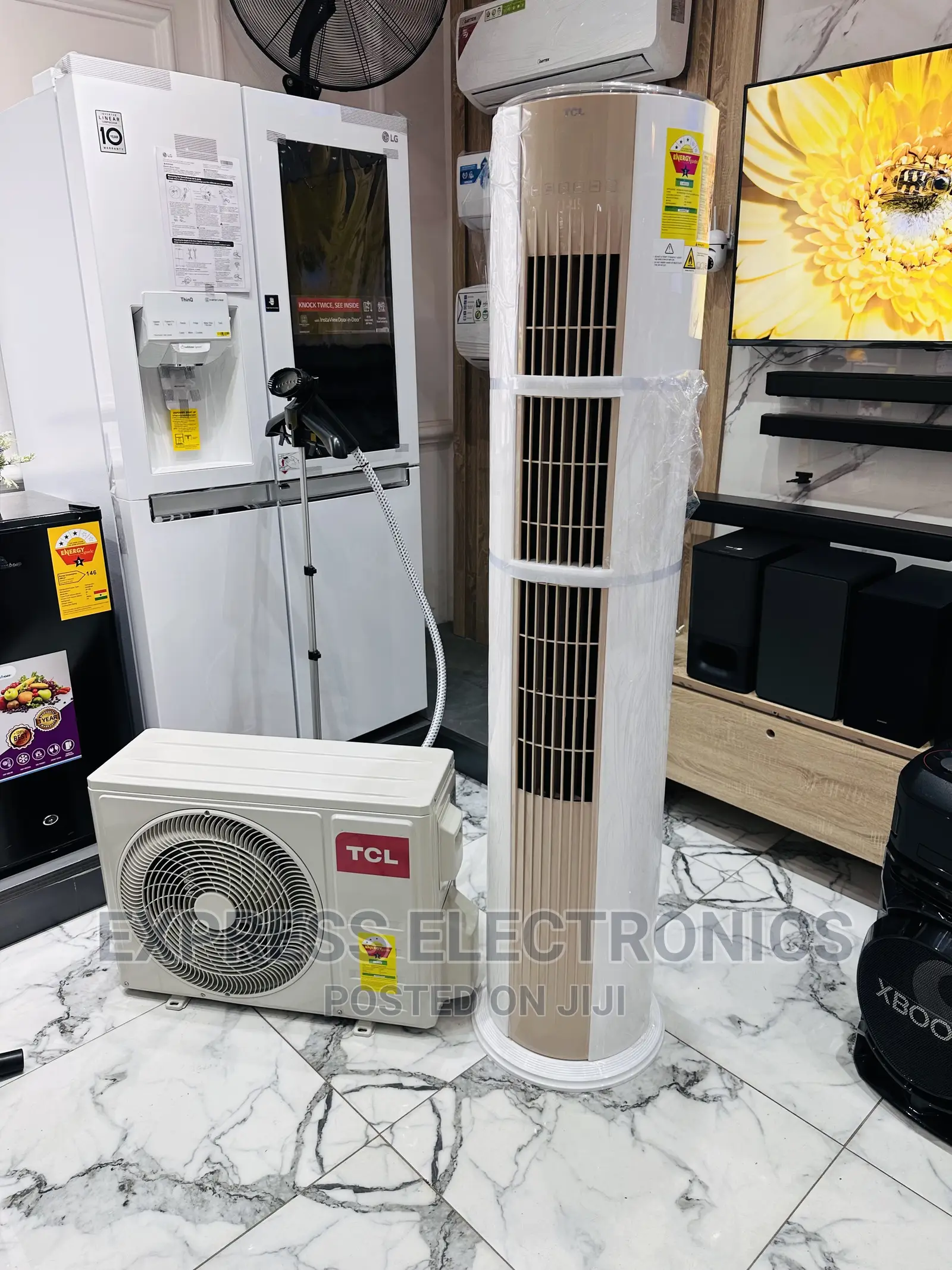 Premium Sleek Floor Standing AC TCL 2.0hp White