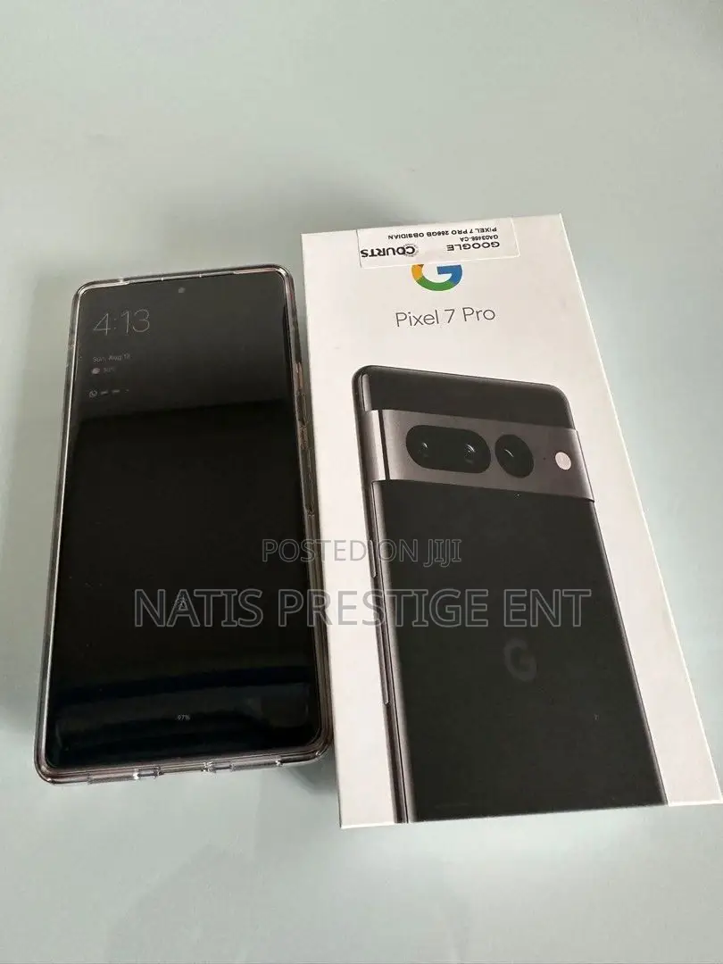 New Google Pixel 7 Pro 128 GB Black