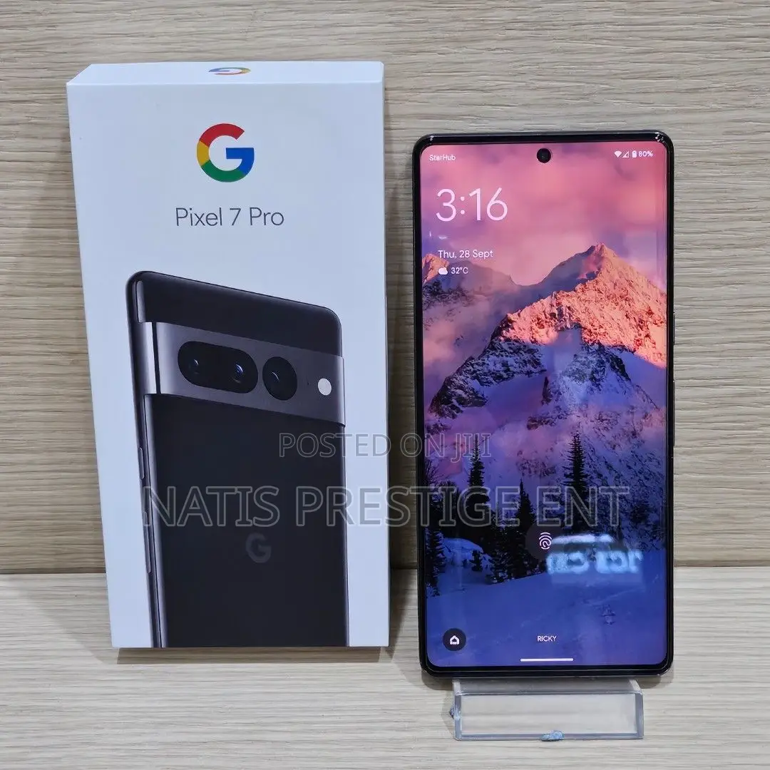 New Google Pixel 7 Pro 128 GB Black