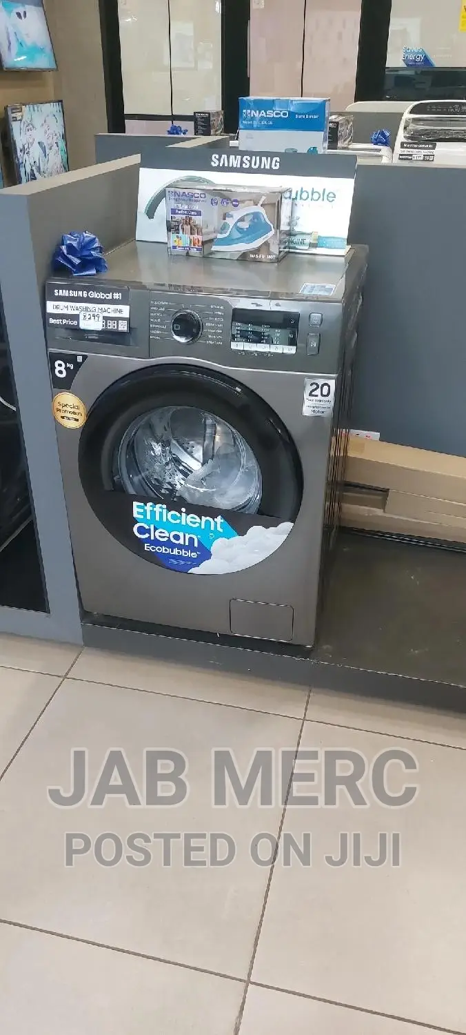 Samsung 8kg Washing Machine Echo Bubbles Super Charged