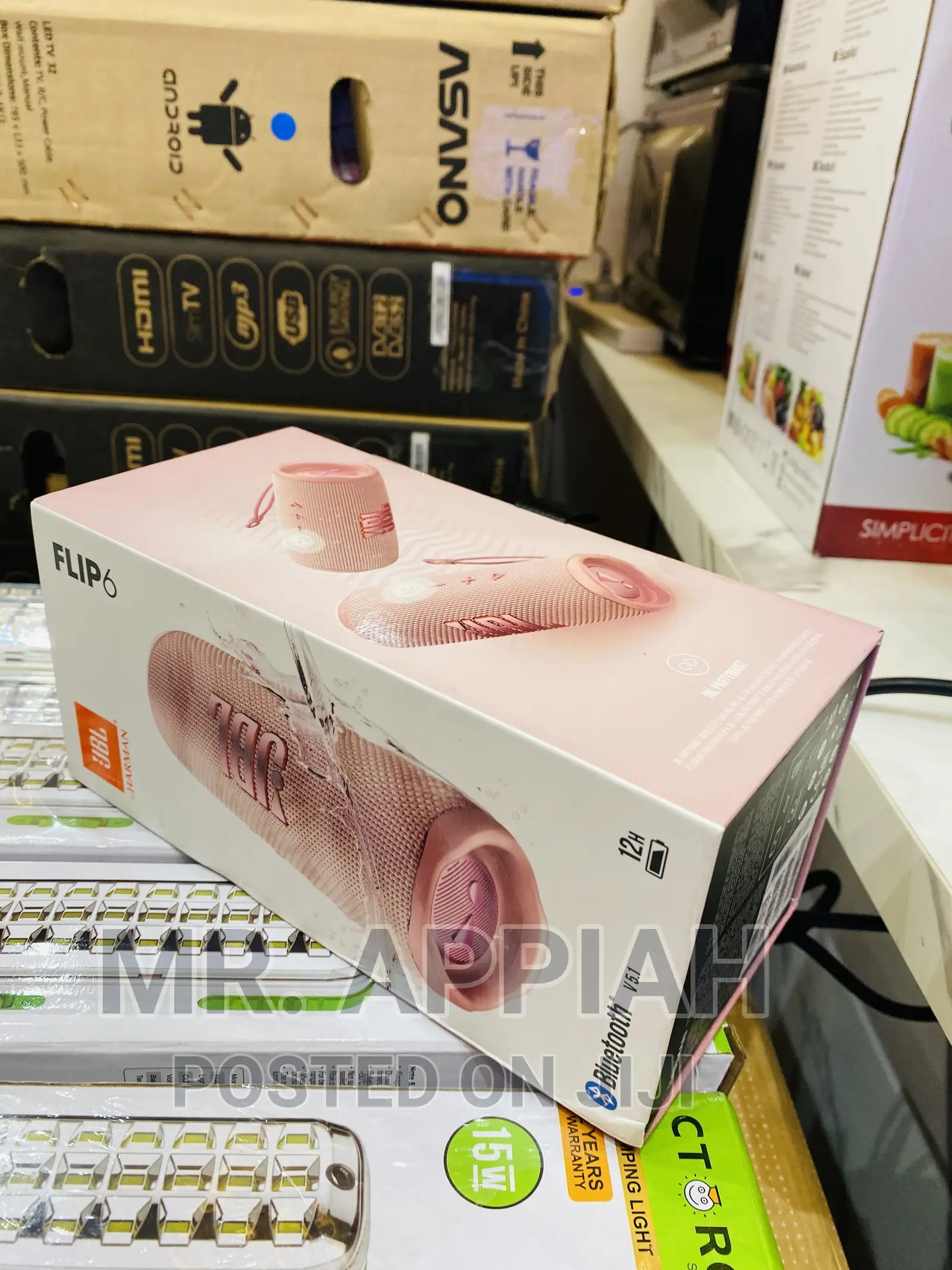 Quality JBLFlip6 Waterproof Bluetooth Portable Speaker,Pink